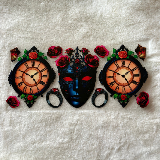 16oz UV DTF Wrap (Double Sided) | Ready To Ship | Clock Witchy Vibes