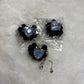 Fancy Heart Bead Tassle (1pc)