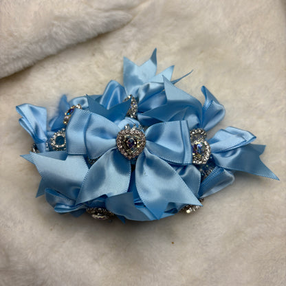 Fancy Bow Bead Heart Gem (1pcs)
