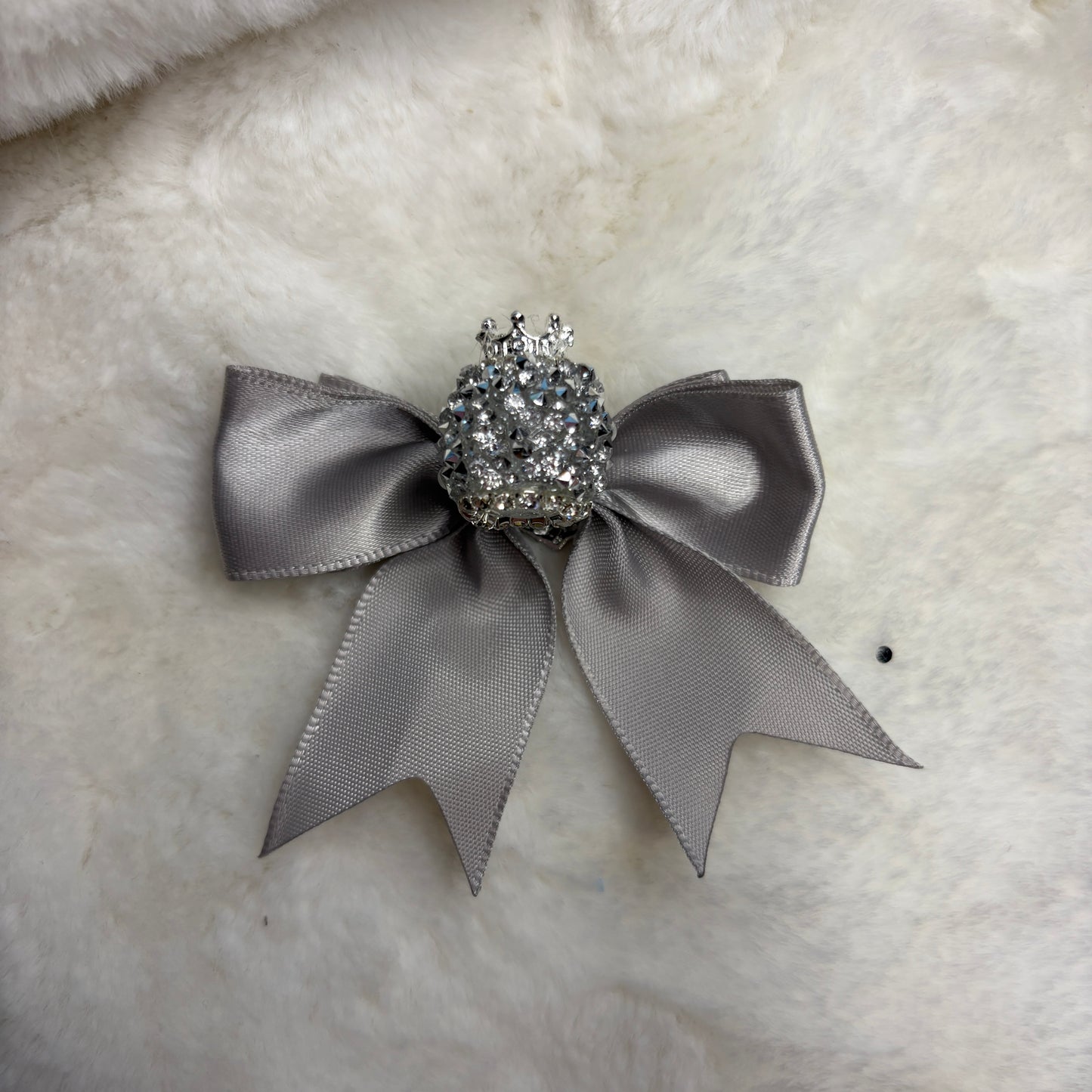 Fancy Bow Bead Heart Gem (1pcs)