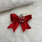 Fancy Bow Bead Heart Gem (1pcs)