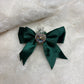 Fancy Bow Bead Heart Gem (1pcs)