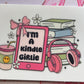 "Kindle Girly" UV DTF MEDIUM Decal (Ready To Ship)