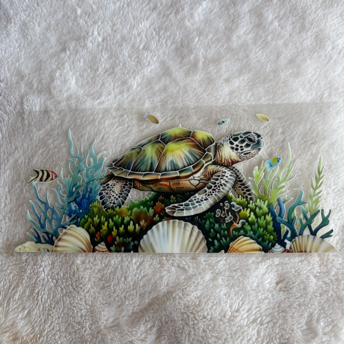 16oz UV DTF Wrap | Ready To Ship | Turtle