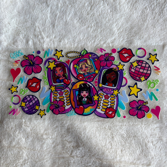 16oz UV DTF Wrap | Ready To Ship | Y2K Phone Brat/z