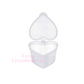 Heart Shaped Glitter Mixing Tub
