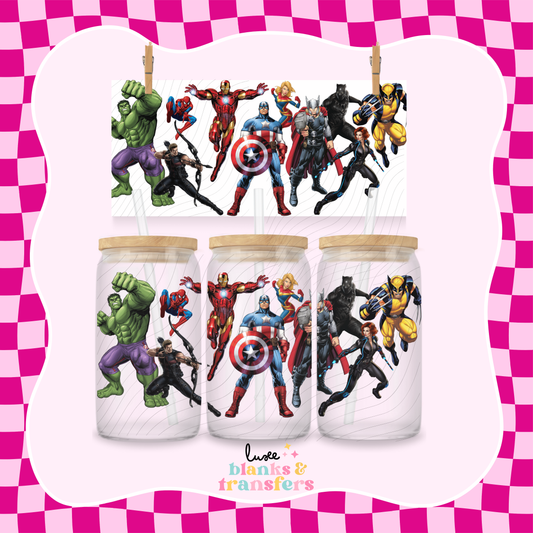 Heroes UV DTF Wrap (#644)