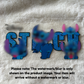 16oz UV DTF Wrap (Double Sided) | Ready To Ship | Blu3 Al13n Sparkle Word