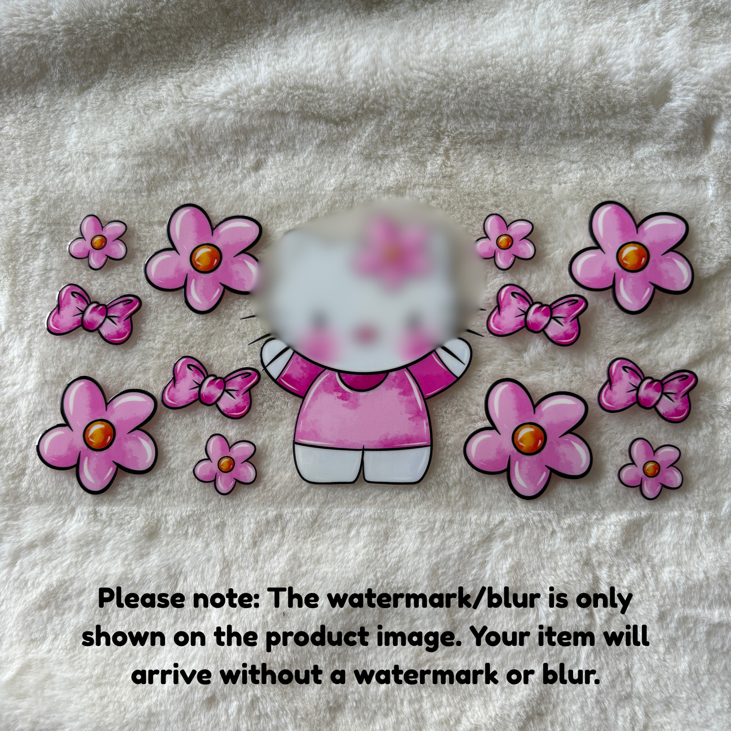 16oz UV DTF Wrap (Double Sided) | Ready To Ship | Sketch Cat