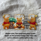 16oz UV DTF Wrap (Double Sided) | Ready To Ship | Bear Yellow Gingham