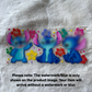 16oz UV DTF Wrap (Double Sided) | Ready To Ship | Cute Blu3 Guy