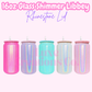 16oz Shimmer Glass Libbey (Rhinestone Lid)
