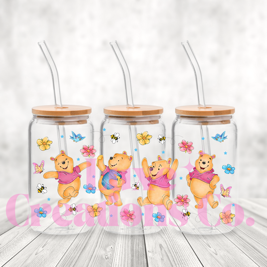 Win Bee's & Flowers UV DTF Wrap (#582)