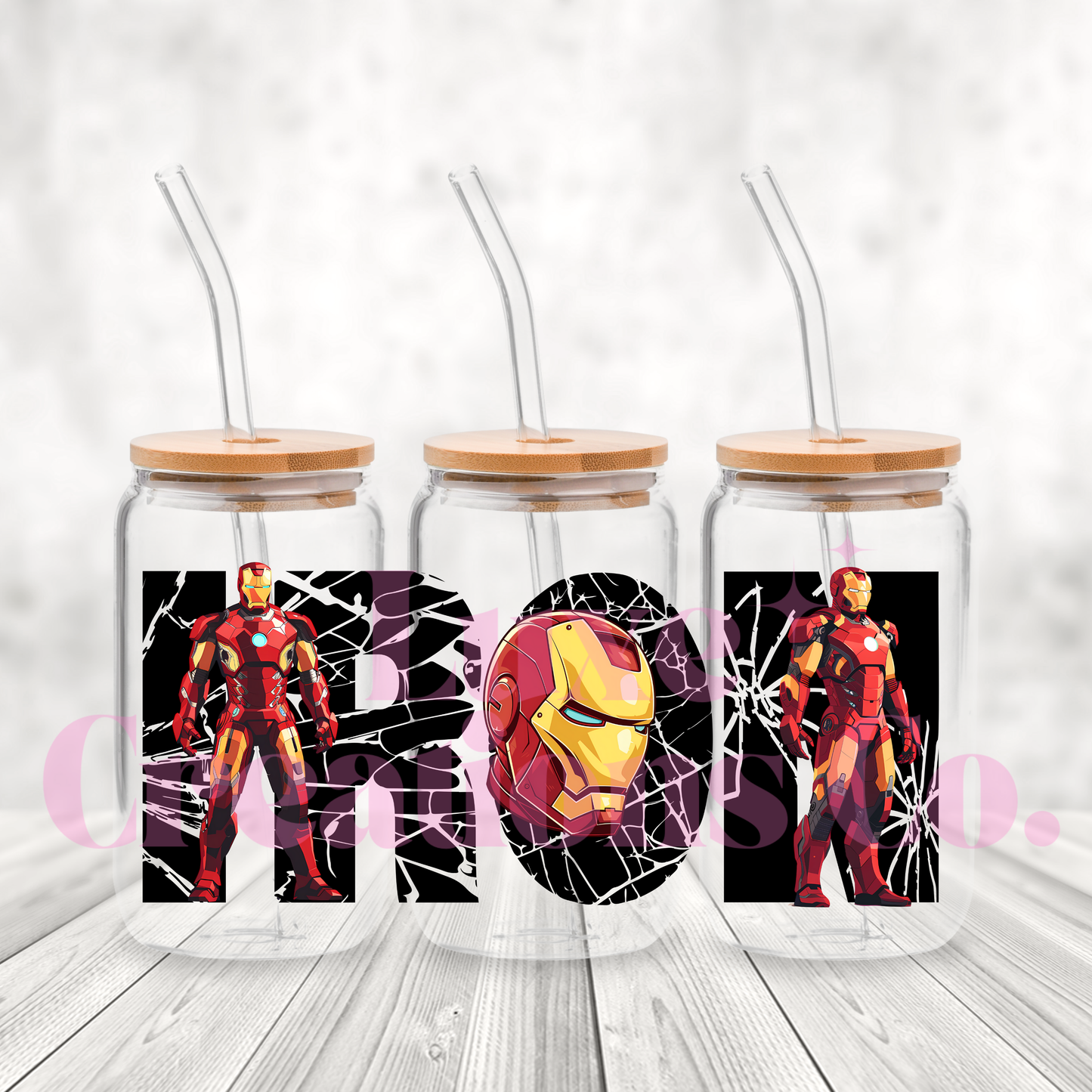 Iron Hero UV DTF Wrap (#602)