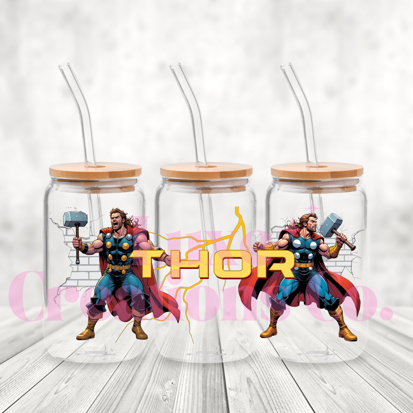 Hammer Hero UV DTF Wrap (#604)