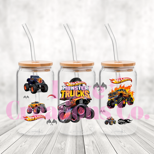 Monster Truck UV DTF Wrap (#270)