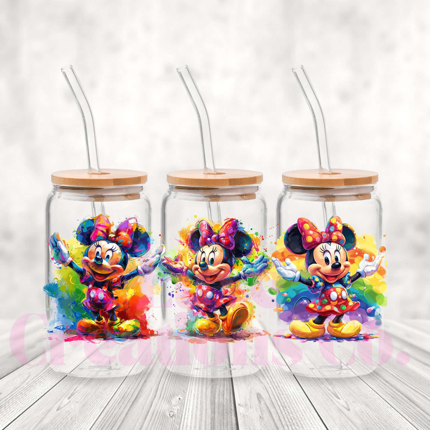 Colour Girl Mouse 2 UV DTF Wrap (#622)