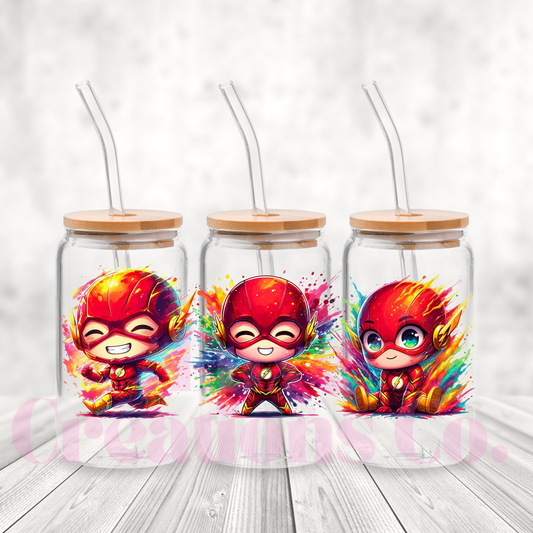 Cute Fast Hero UV DTF Wrap (#628)