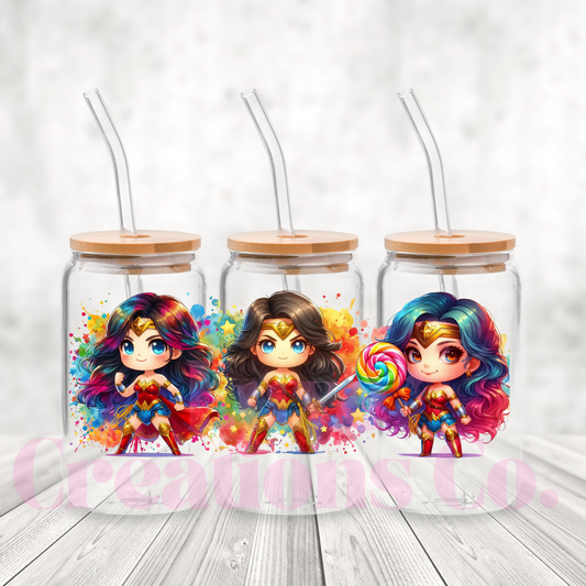 Cute Wonder Hero UV DTF Wrap (#631)