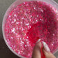 "Light Pink Sparkle” Chunky Mix Glitter